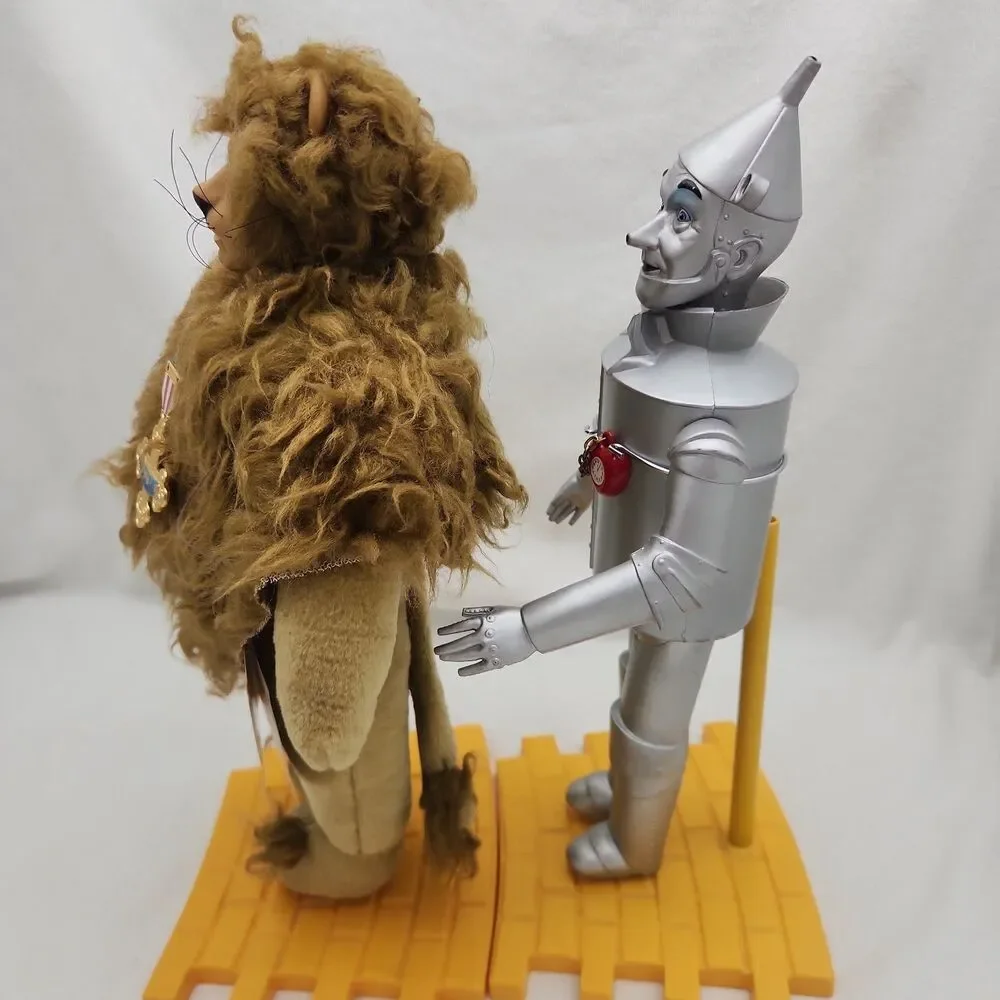 Dolls WIZARD OF OZ 14” Presents Of Hamilton 1987 Yellow Brick Stands 6 Figures